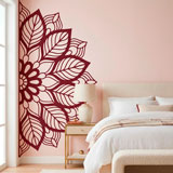 Wandtattoos: Yantra Halbes Mandala 6