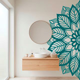 Wandtattoos: Yantra Halbes Mandala 7