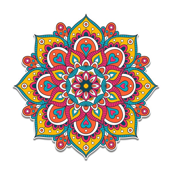 Wandtattoos: Sondermandala