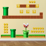 Kinderzimmer Wandtattoo: Set 45X Mario Bros Erstellen Sie Ihren Bildschirm 3