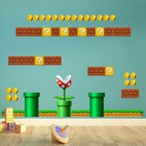 Kinderzimmer Wandtattoo: Set 45X Mario Bros Erstellen Sie Ihren Bildschirm 4