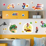 Kinderzimmer Wandtattoo: Set 30X Super Mario Galaxy 2 3