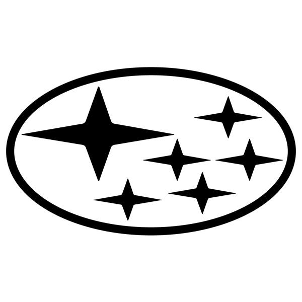 Aufkleber: Logo Subaru