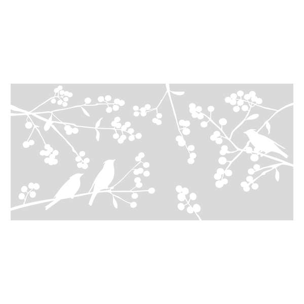 Wandtattoos: Vögel auf Ästen