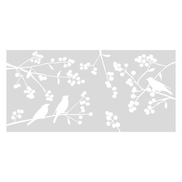 Wandtattoos: Vögel auf Ästen