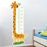 Kinderzimmer Wandtattoo: Messlatte Nette Giraffe 3