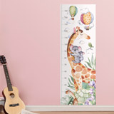 Kinderzimmer Wandtattoo: Giraffe und Koala Meter 3