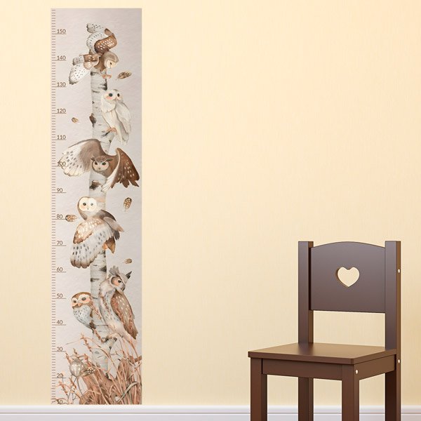 Kinderzimmer Wandtattoo: Eulenzähler