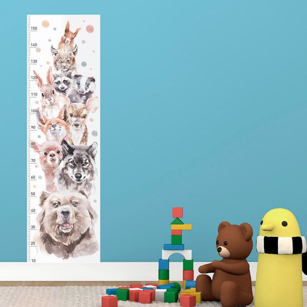 Kinderzimmer Wandtattoo: Diverse Tiere