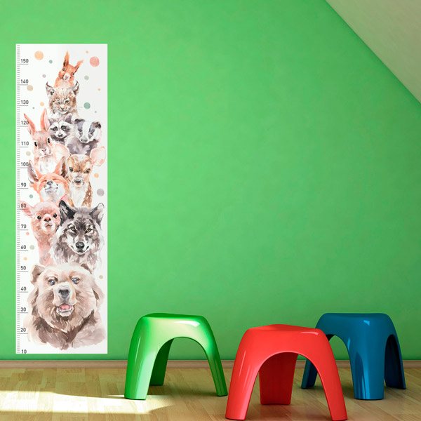 Kinderzimmer Wandtattoo: Diverse Tiere
