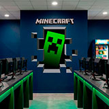 Wandtattoos: Minecraft 3D 1 16