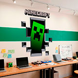 Wandtattoos: Minecraft 3D 1 18