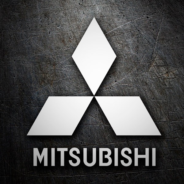 Aufkleber: Mitsubishi-logo