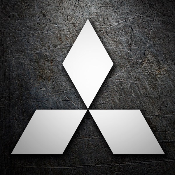 Aufkleber: Mitsubishi-Logo 2
