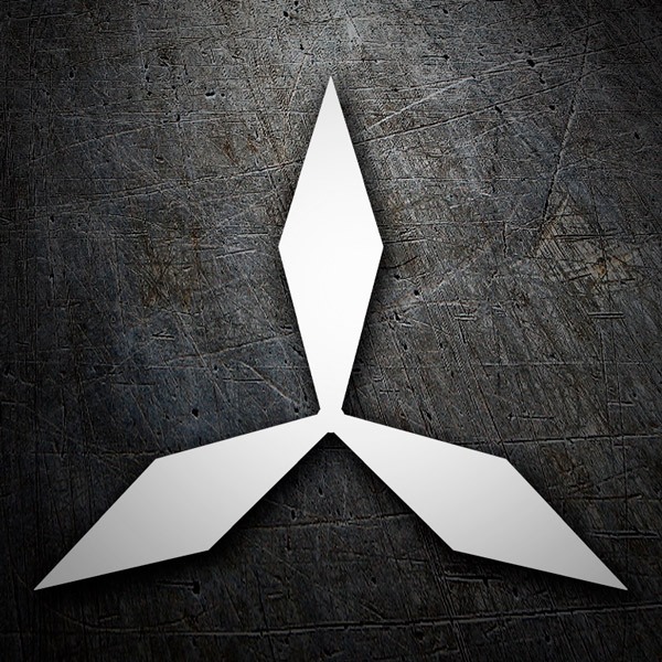 Aufkleber: Mitsubishi logo 3