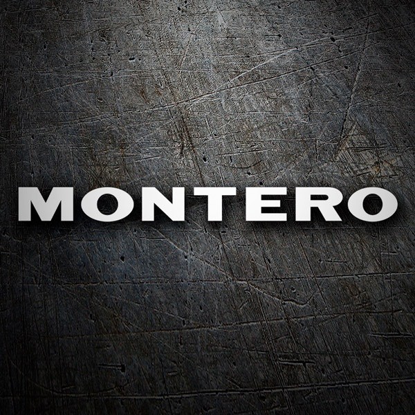 Aufkleber: Montero