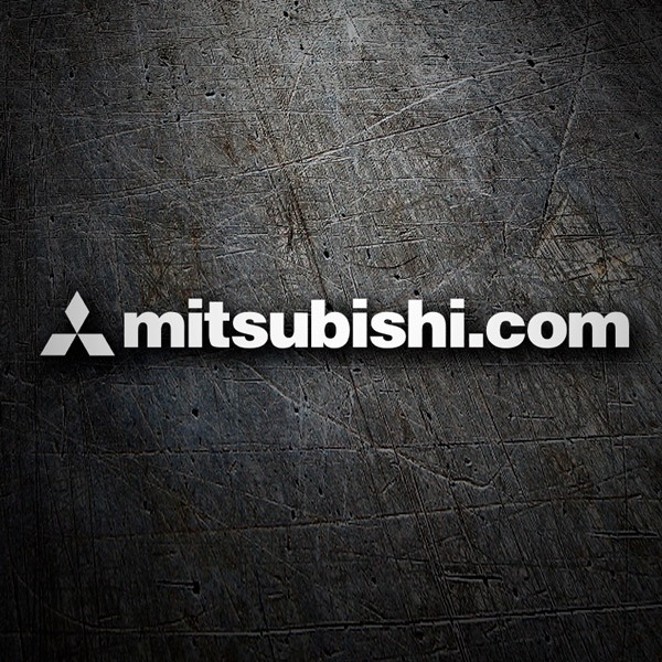Aufkleber: Mitsubishi.com