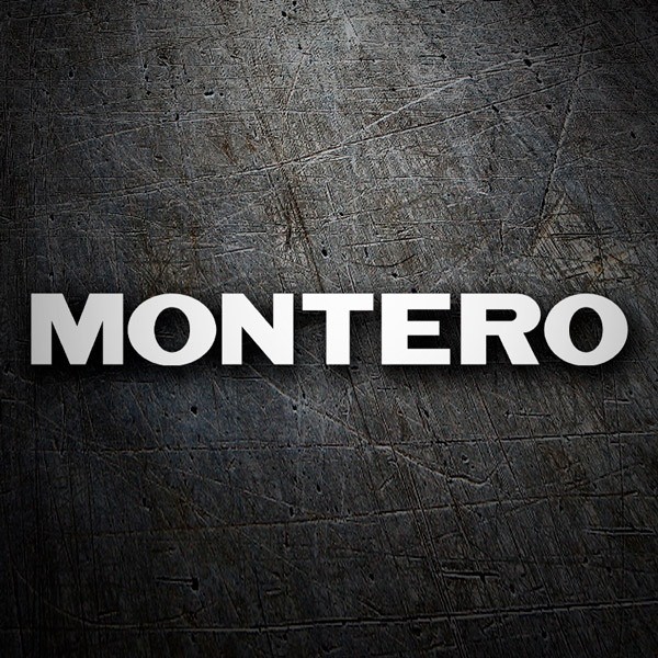 Aufkleber: Montero 2