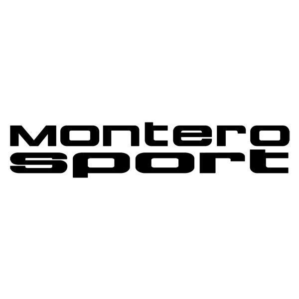 Aufkleber: Montero Sport