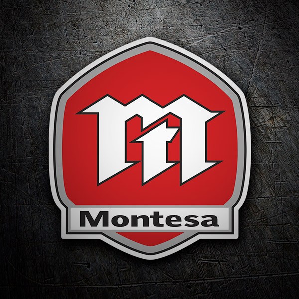 Aufkleber: Montesa logo 2