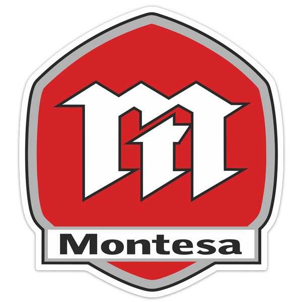 Aufkleber: Montesa logo 2