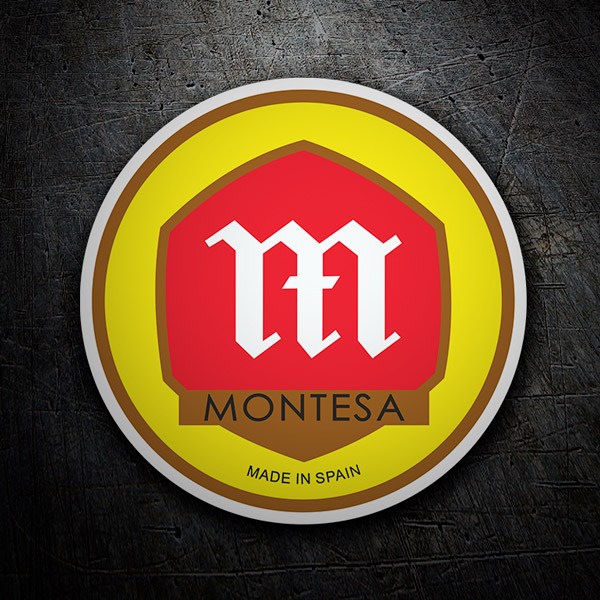 Aufkleber: Rotes Montesa-Logo