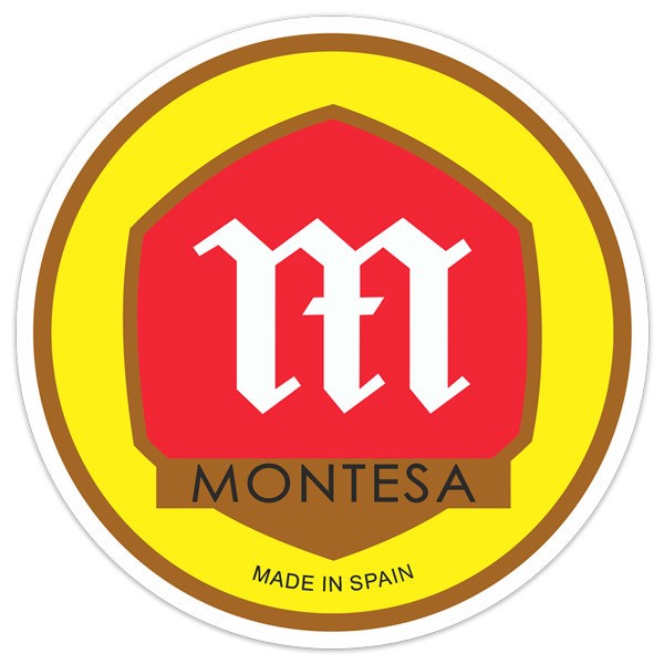 Aufkleber: Rotes Montesa-Logo