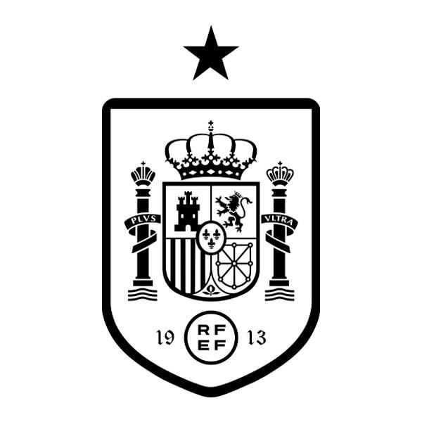 Wandtattoos: Spanische Nationalmannschaft 2022 Schild