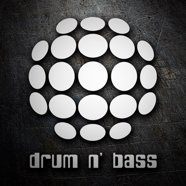 Aufkleber: Drum n Bass