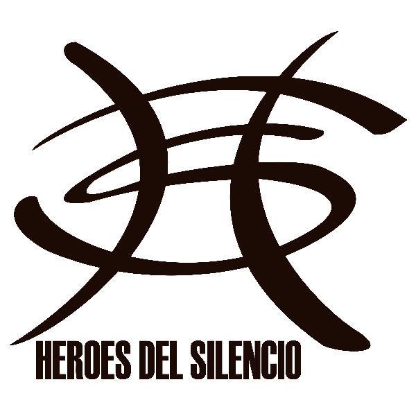 Aufkleber: Heros del silencio