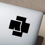 Aufkleber: Rammstein Logo 3