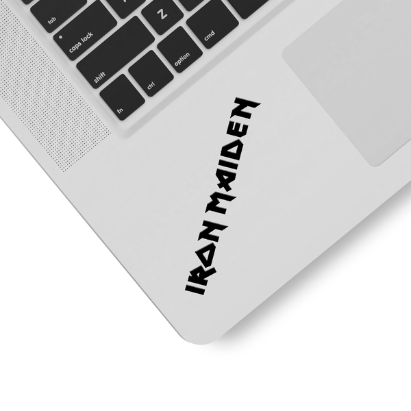 Aufkleber: Logo Iron Maiden in Gro&szlig;buchstaben