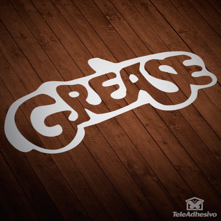 Aufkleber: Grease