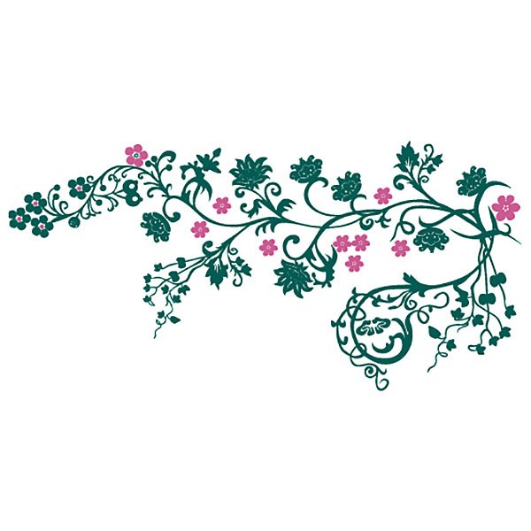 Wandtattoos: Blumen Parsley