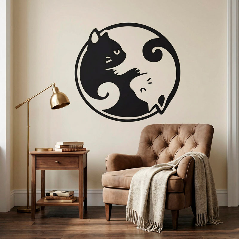 Ying Yang der Katzen 3/14