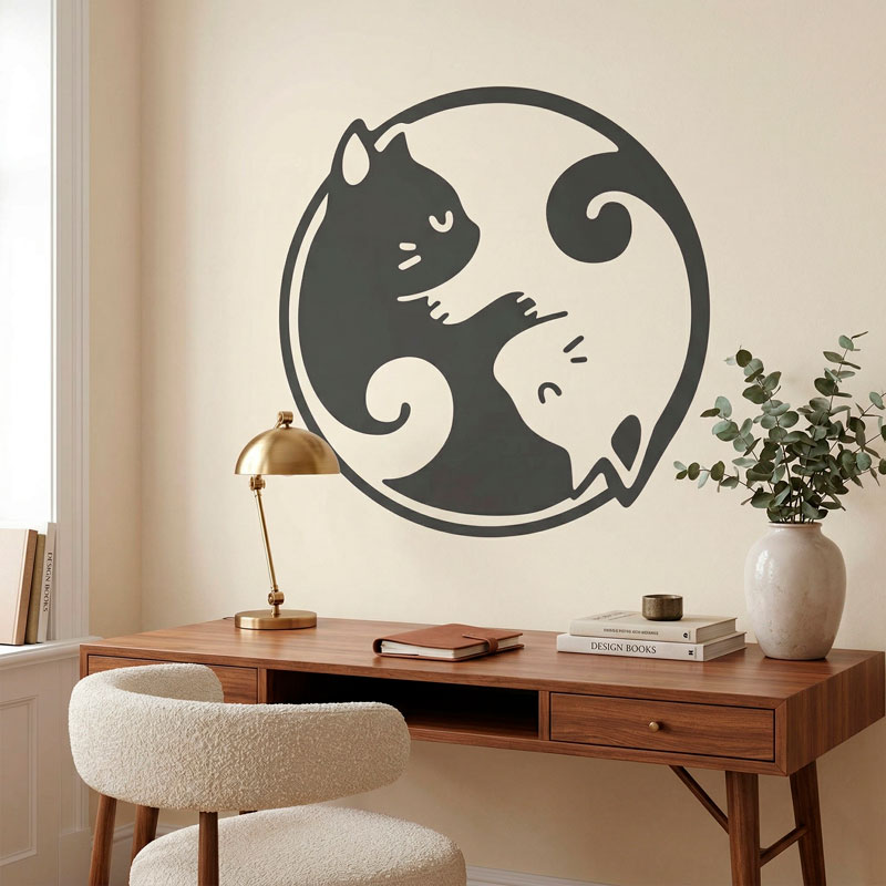 Ying Yang der Katzen 4/14