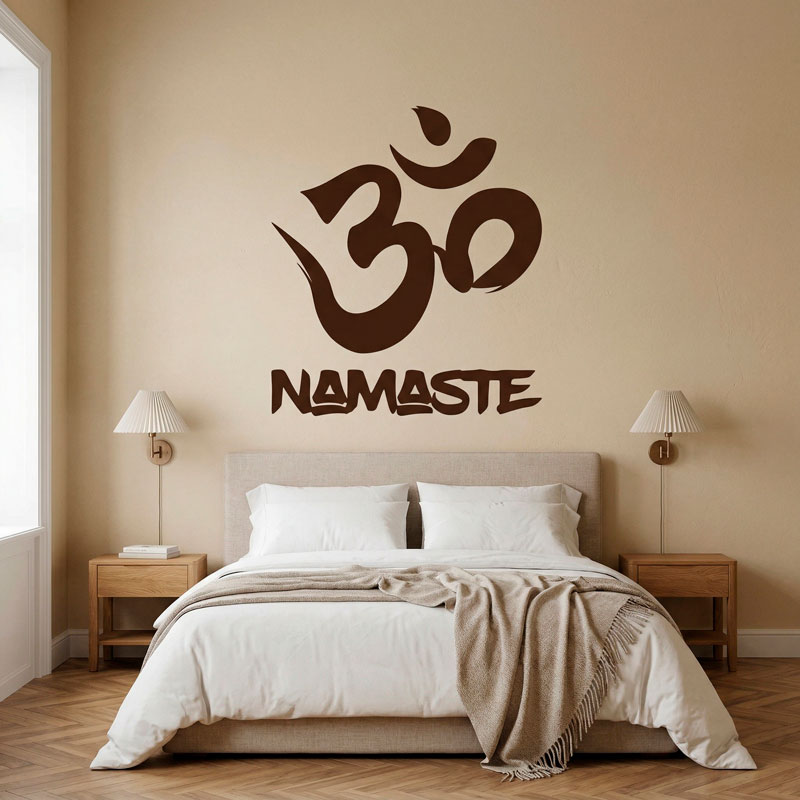 Om Zeichen mit Namaste 2/11
