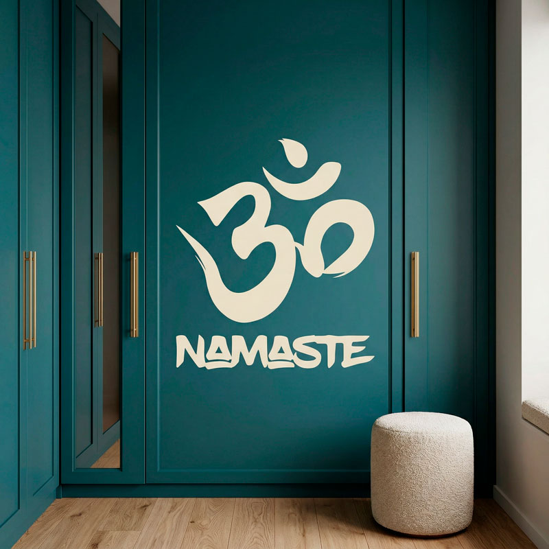 Om Zeichen mit Namaste 11/11