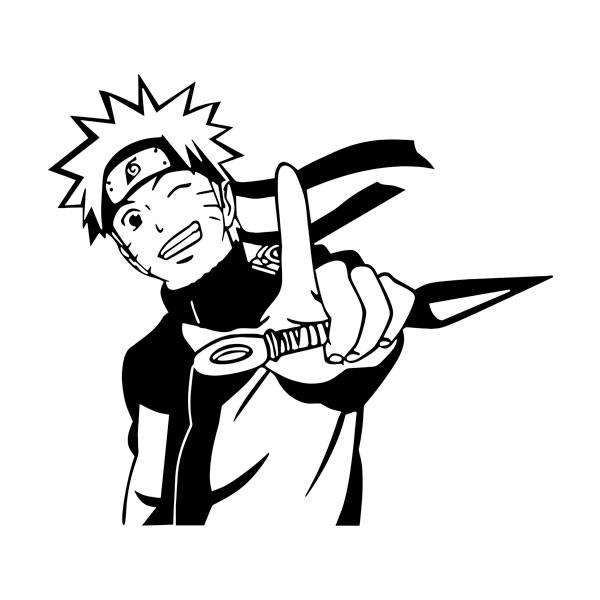 Kinderzimmer Wandtattoo: Naruto Glücklich