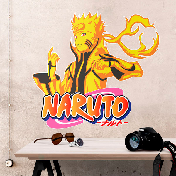 Kinderzimmer Wandtattoo: Naruto Transformation