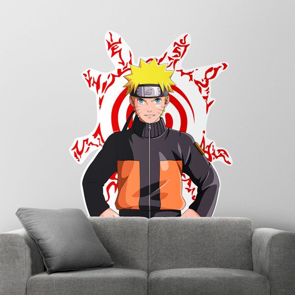 Kinderzimmer Wandtattoo: Naruto Sonne II