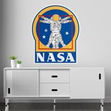 Kinderzimmer Wandtattoo: Nasa-Aufnäher 3