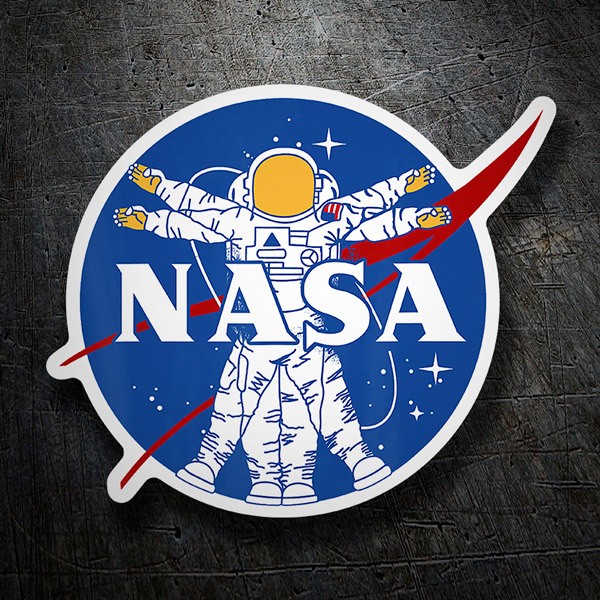 Aufkleber: Nasa Vitruvio