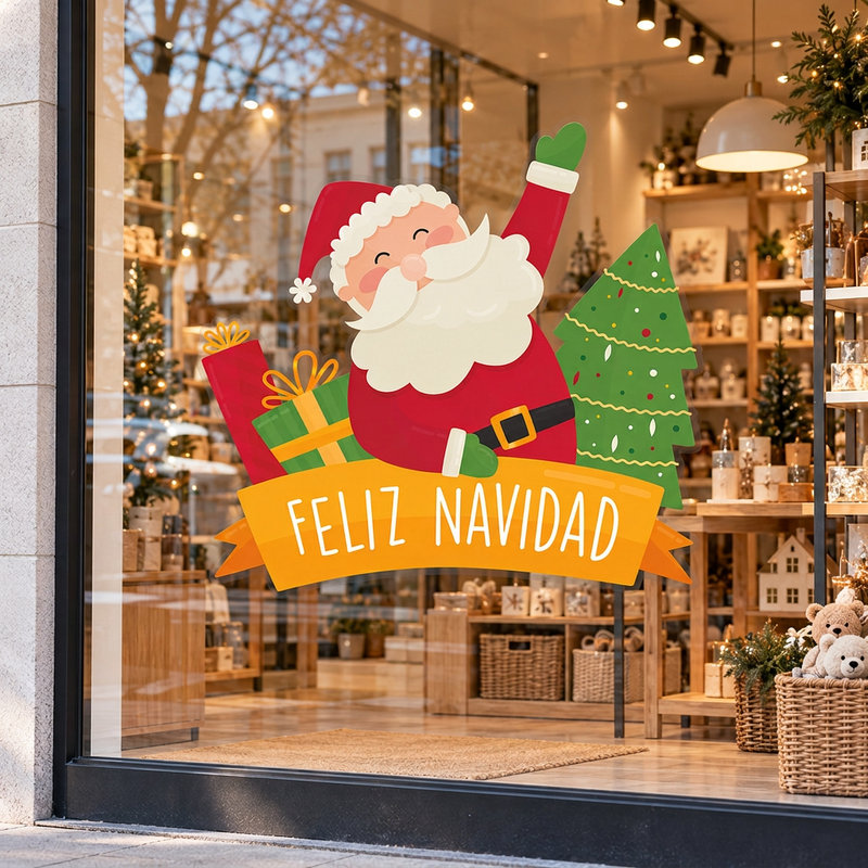 Wandtattoos: Frohe Weihnachten, auf Spanisch