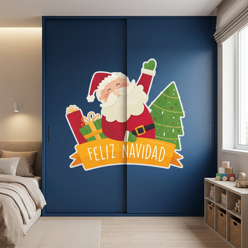 Wandtattoos: Frohe Weihnachten, auf Spanisch