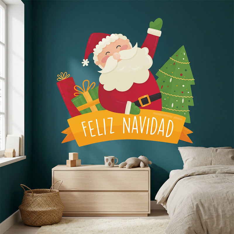 Wandtattoos: Frohe Weihnachten, auf Spanisch