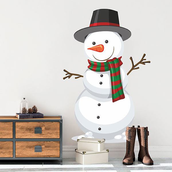 Wandtattoos: Schneemann