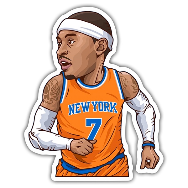 Aufkleber: NBA - Carmelo Anthony