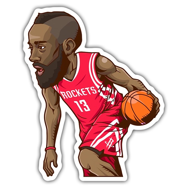 Aufkleber: NBA - James Harden