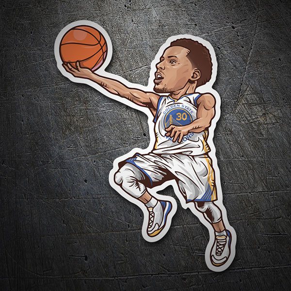 Aufkleber: NBA - Stephen Curry 1